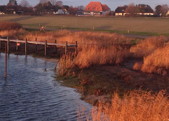 Semesterbostad Haus Zeesenboot Lee Hiddensee